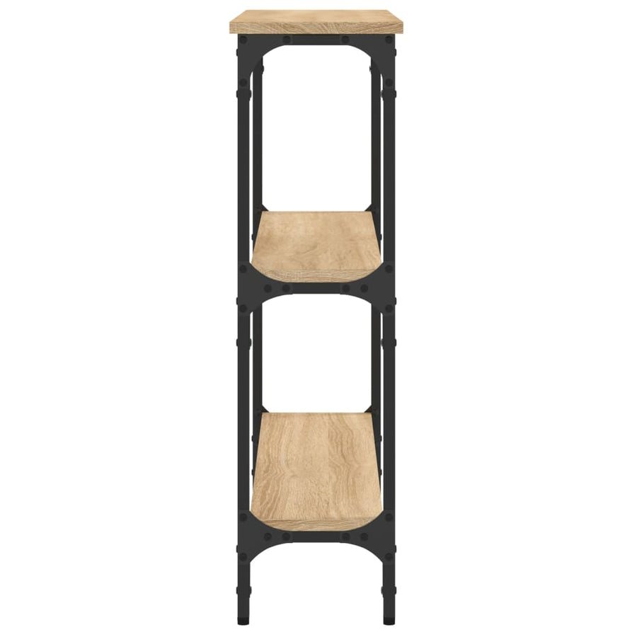 Wandtafel 75X22,5X75 Cm Bewerkt Hout Sonoma Eikenkleurig