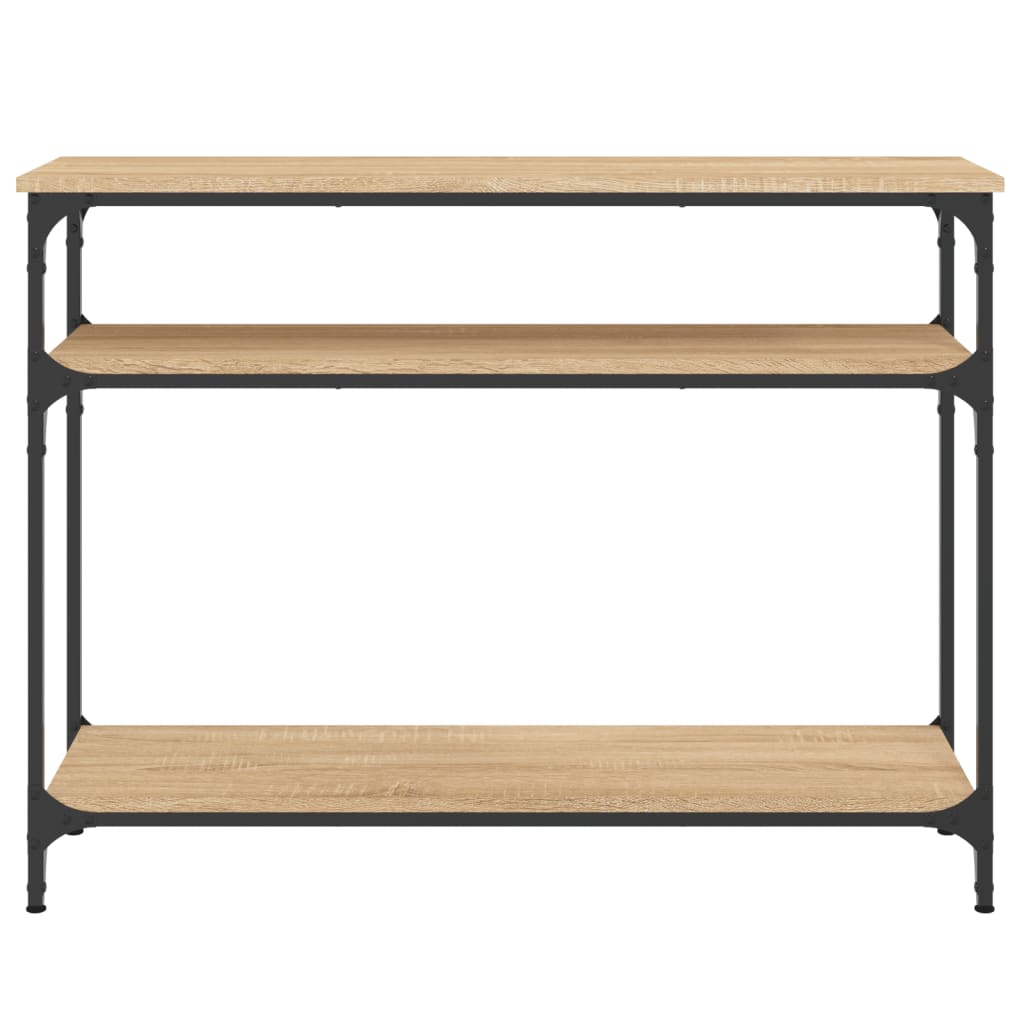 Wandtafel 100X29X75 Cm Bewerkt Hout Sonoma Eikenkleurig