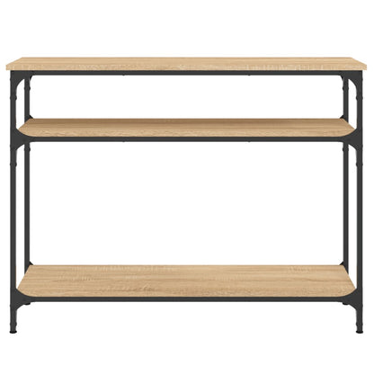 Wandtafel 100X29X75 Cm Bewerkt Hout Sonoma Eikenkleurig