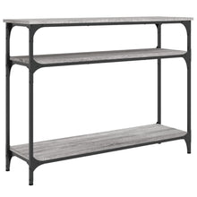 Wandtafel 100X29X75 Cm Bewerkt Hout Grijs Sonoma Eikenkleurig
