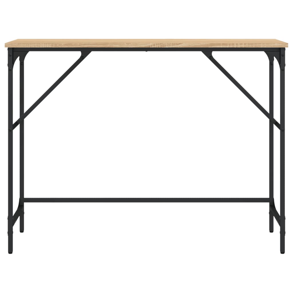 Wandtafel 100X32X75 Cm Bewerkt Hout Sonoma Eikenkleurig