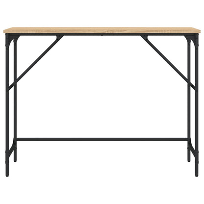 Wandtafel 100X32X75 Cm Bewerkt Hout Sonoma Eikenkleurig