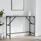 Console table 100x32x75 cm engineered wood grey Sonoma oak-coloured