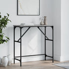 Console table 75x32x75 cm engineered wood grey Sonoma oak