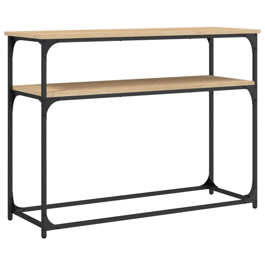 Wandtafel 100X35,5X75 Cm Bewerkt Hout Sonoma Eikenkleurig