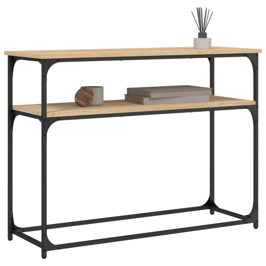 Wandtafel 100X35,5X75 Cm Bewerkt Hout Sonoma Eikenkleurig