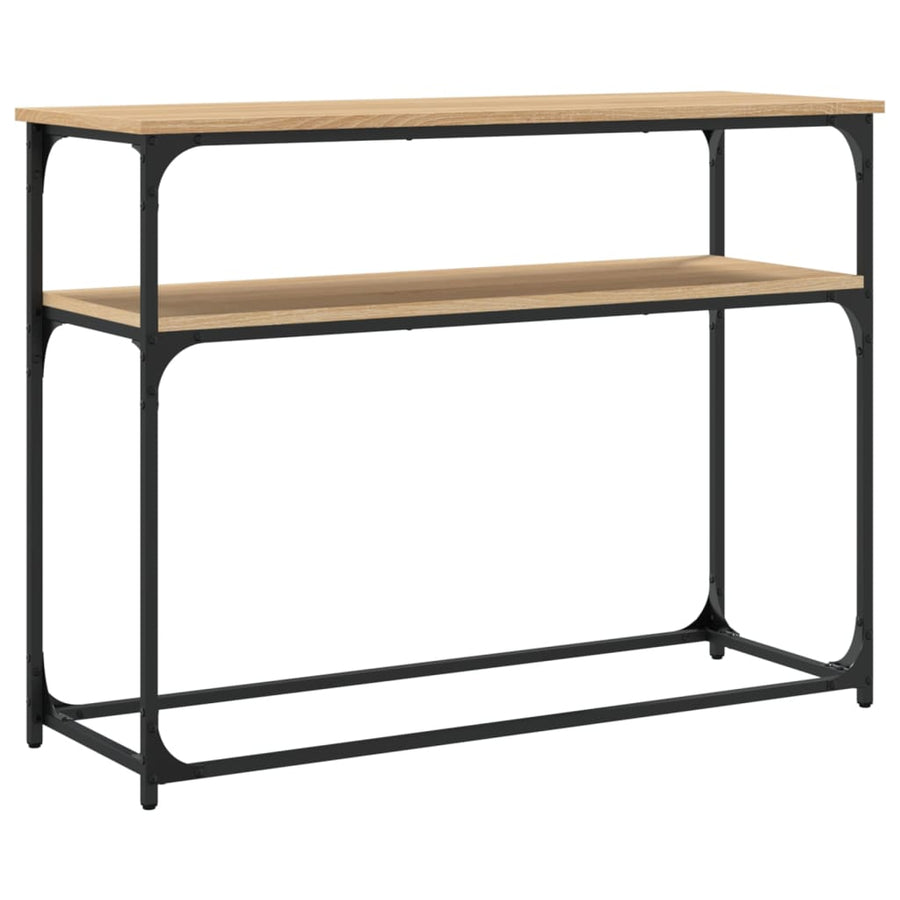 Wandtafel 100X35,5X75 Cm Bewerkt Hout Sonoma Eikenkleurig