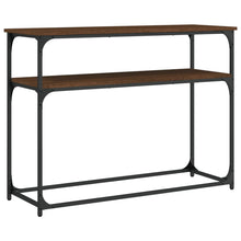 Wandtafel 100X35,5X75 Cm Bewerkt Hout Bruin Eikenkleur