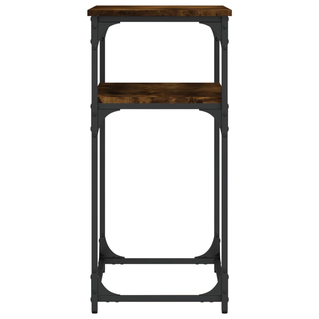 Wandtafel 75X35,5X75 Cm Bewerkt Hout Gerookt Eikenkleurig