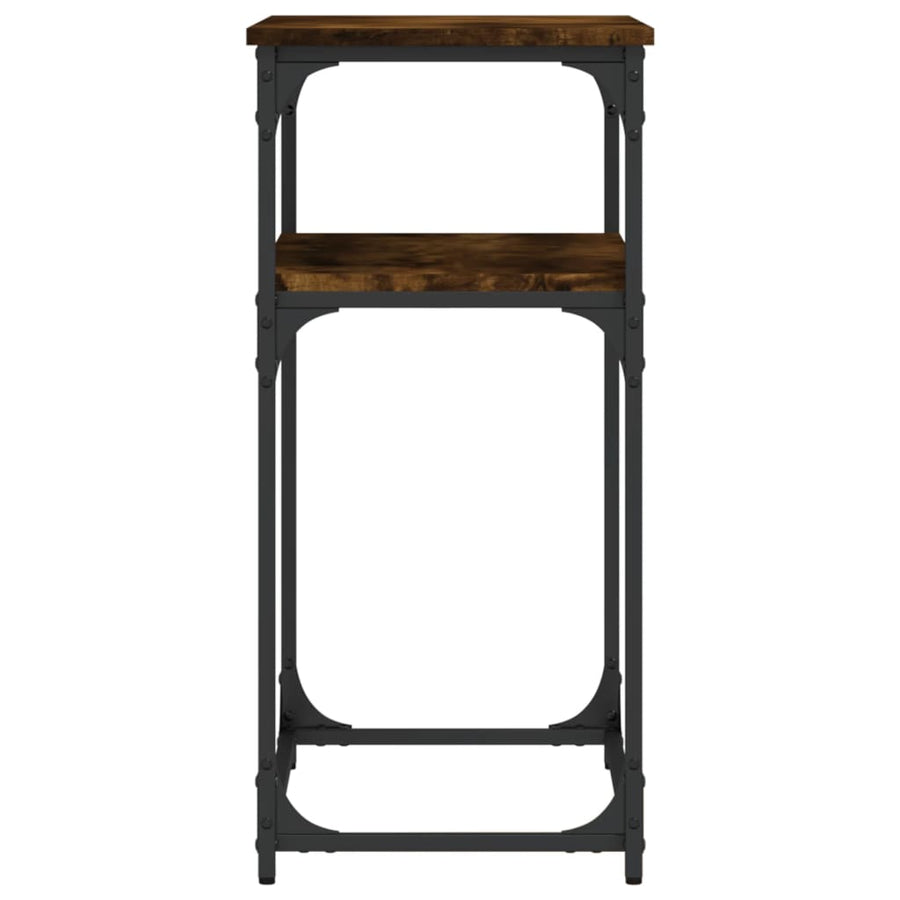 Wandtafel 75X35,5X75 Cm Bewerkt Hout Gerookt Eikenkleurig