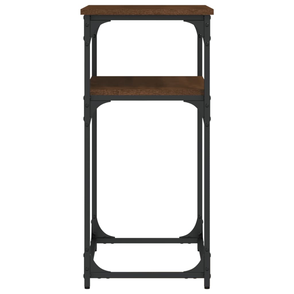 Wandtafel 75X35,5X75 Cm Bewerkt Hout Bruin Eikenkleur