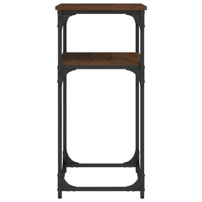 Wandtafel 75X35,5X75 Cm Bewerkt Hout Bruin Eikenkleur