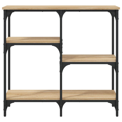 Wandtafel 80X29X75 Cm Bewerkt Hout Sonoma Eikenkleurig