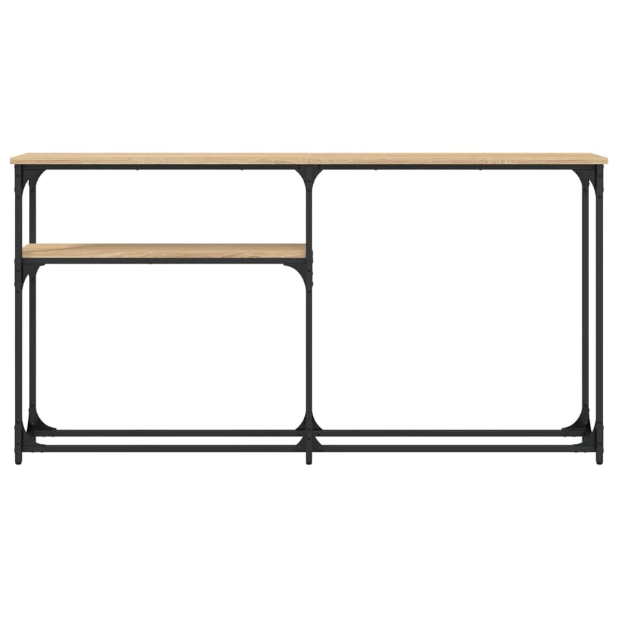 Wandtafel 145X22,5X75 Cm Bewerkt Hout Sonoma Eikenkleurig