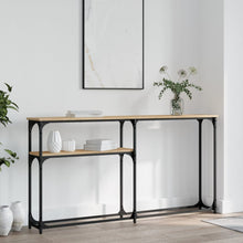 Wandtafel 145X22,5X75 Cm Bewerkt Hout Sonoma Eikenkleurig