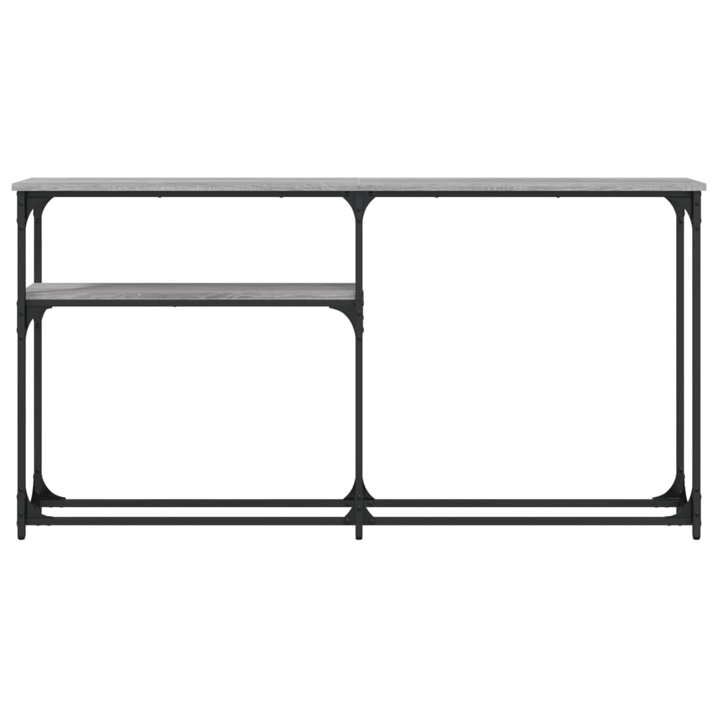 Wandtafel 145X22,5X75 Cm Bewerkt Hout Grijs Sonoma Eikenkleurig