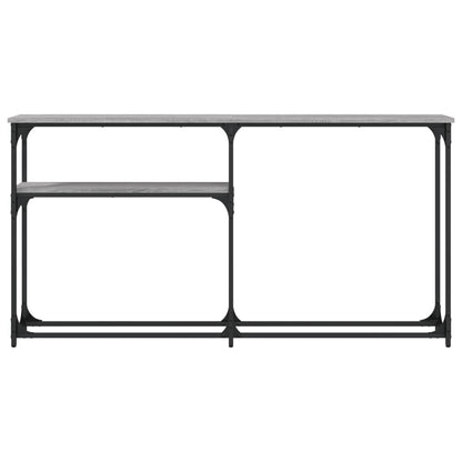 Wandtafel 145X22,5X75 Cm Bewerkt Hout Grijs Sonoma Eikenkleurig