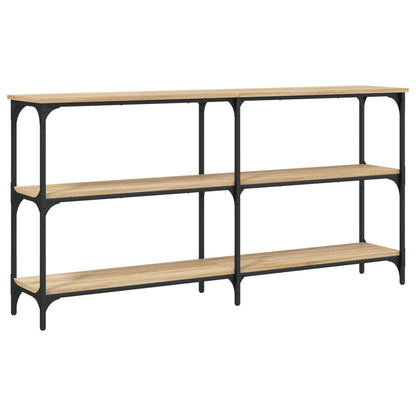 Wandtafel Bewerkt Hout Kleurig 150 x 29 x 75 cm Sonoma eiken