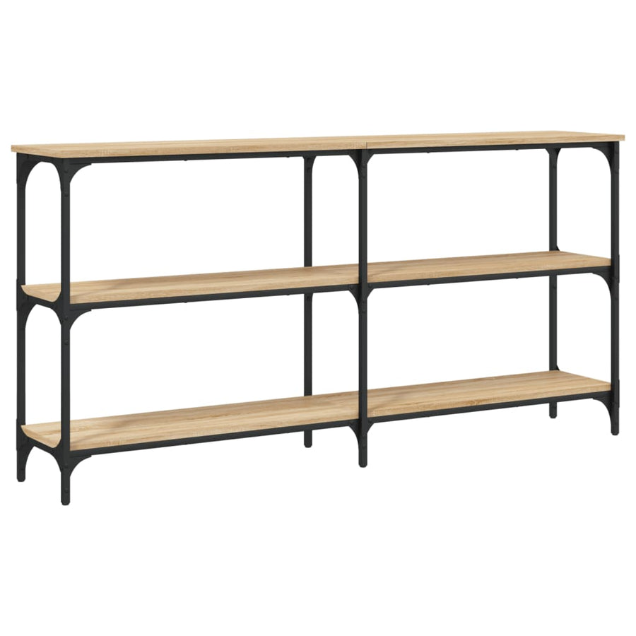 Wandtafel Bewerkt Hout Kleurig 150 x 29 x 75 cm Sonoma eiken