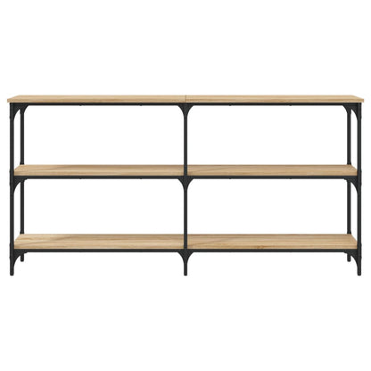 Wandtafel Bewerkt Hout Kleurig 150 x 29 x 75 cm Sonoma eiken