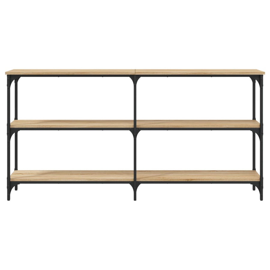 Wandtafel Bewerkt Hout Kleurig 150 x 29 x 75 cm Sonoma eiken