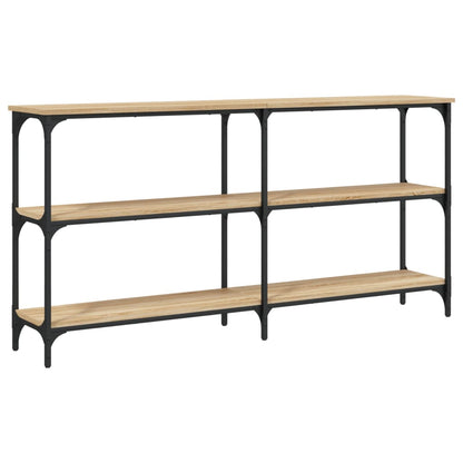 Wandtafel Bewerkt Hout Kleurig 150 x 29 x 75 cm Sonoma eiken