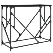 Wandtafel 100X40X80 Cm Bewerkt Hout Zwart
