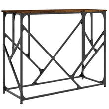 Wandtafel 100X40X80 Cm Bewerkt Hout Gerookt Eikenkleurig