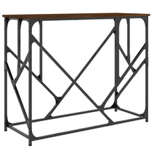 Wandtafel 100X40X80 Cm Bewerkt Hout Bruin Eikenkleur