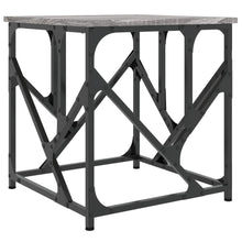 Salontafel 45X45X47,5 Cm Bewerkt Hout 45 x 45 x 47.5 cm Grijs sonoma