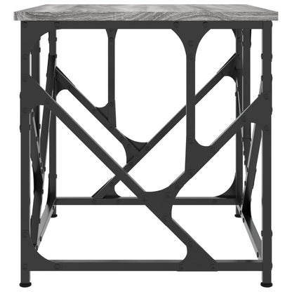 Salontafel 45X45X47,5 Cm Bewerkt Hout 45 x 45 x 47.5 cm Grijs sonoma