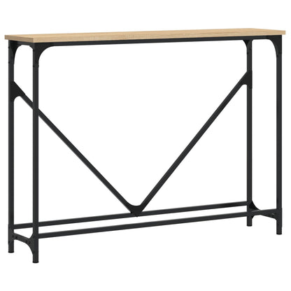 Wandtafel 102X22,5X75 Cm Bewerkt Hout Sonoma Eikenkleurig