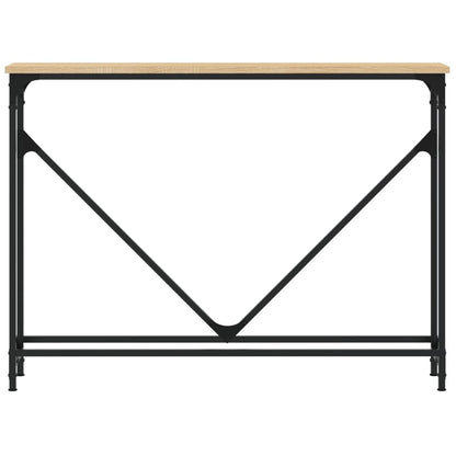 Wandtafel 102X22,5X75 Cm Bewerkt Hout Sonoma Eikenkleurig
