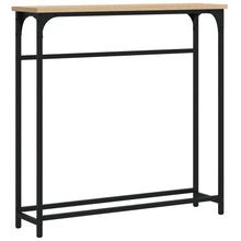Wandtafel 75X9,5X75 Cm Bewerkt Hout Kleurig Sonoma eiken