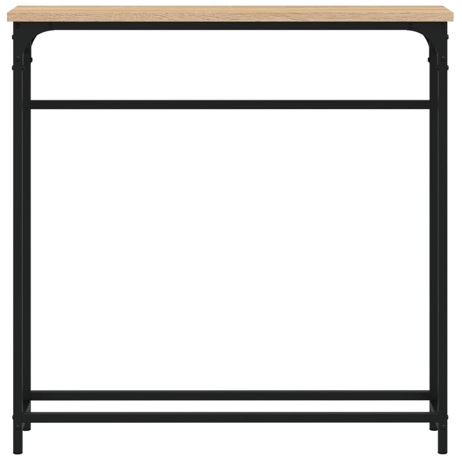 Wandtafel 75X9,5X75 Cm Bewerkt Hout Kleurig Sonoma eiken