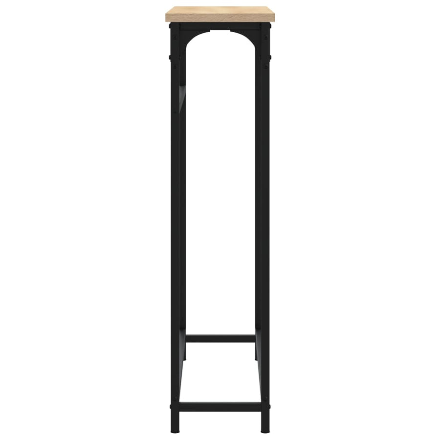 Wandtafel 75X9,5X75 Cm Bewerkt Hout Kleurig Sonoma eiken