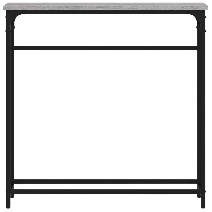 Wandtafel 75X9,5X75 Cm Bewerkt Hout Eikenkleurig Grijs sonoma