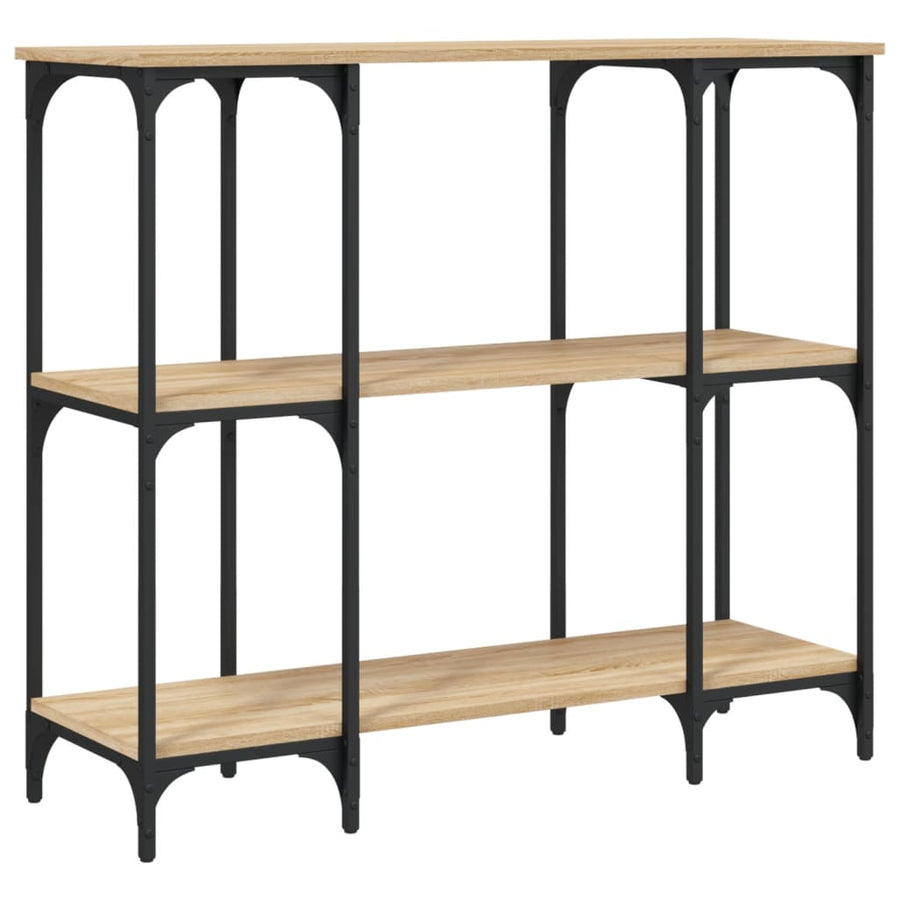 Wandtafel 102X35X90 Cm Bewerkt Hout Sonoma Eikenkleurig
