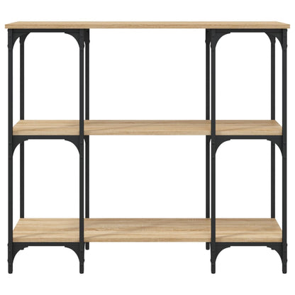 Wandtafel 102X35X90 Cm Bewerkt Hout Sonoma Eikenkleurig