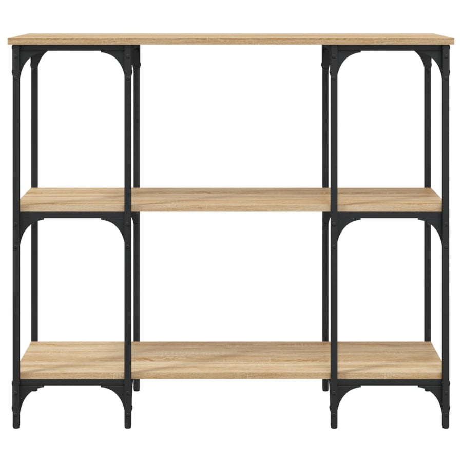 Wandtafel 102X35X90 Cm Bewerkt Hout Sonoma Eikenkleurig