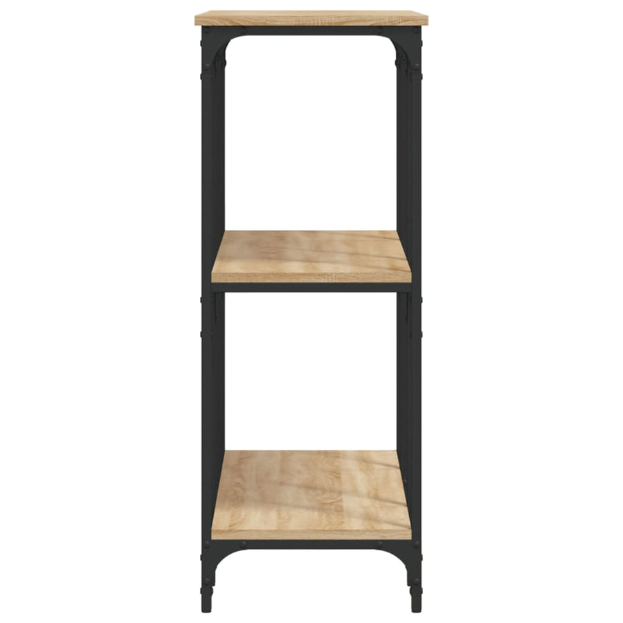 Wandtafel 102X35X90 Cm Bewerkt Hout Sonoma Eikenkleurig