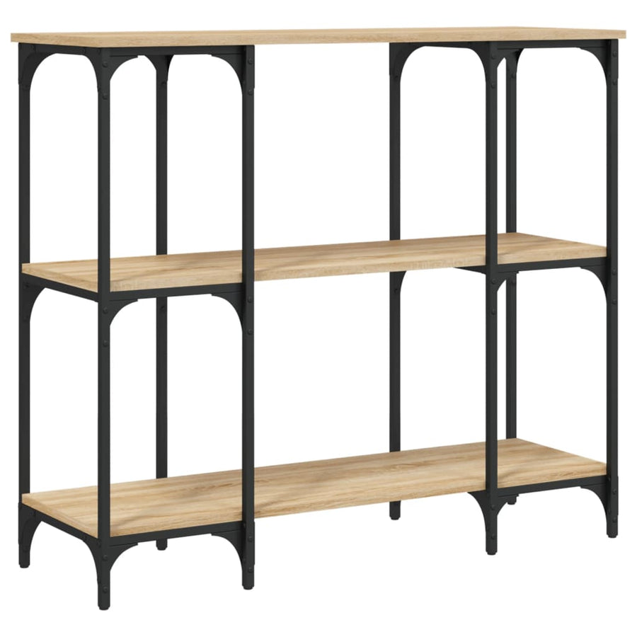 Wandtafel 102X35X90 Cm Bewerkt Hout Sonoma Eikenkleurig