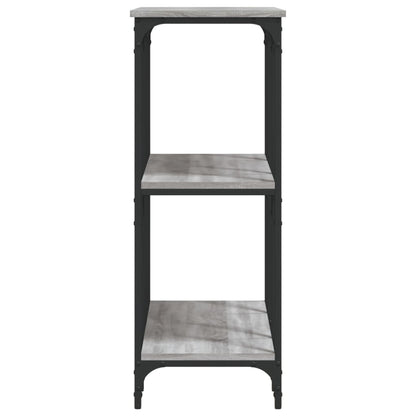 Wandtafel 102X35X90 Cm Bewerkt Hout Grijs Sonoma Eikenkleurig