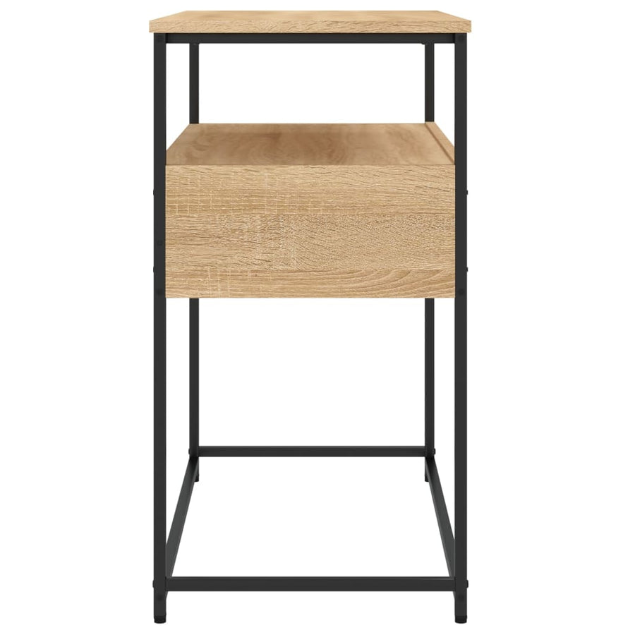 Wandtafel 75X40X75 Cm Bewerkt Hout Sonoma Eikenkleurig