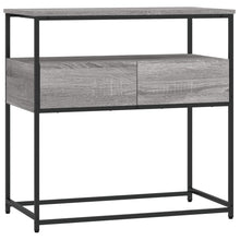 Wandtafel 75X40X75 Cm Bewerkt Hout Grijs Sonoma Eikenkleurig