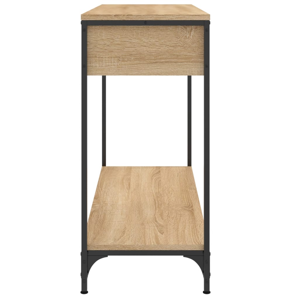 Wandtafel 00X34,5X75 Cm Bewerkt Hout Kleurig 100 x 34.5 x 75 cm Sonoma eiken