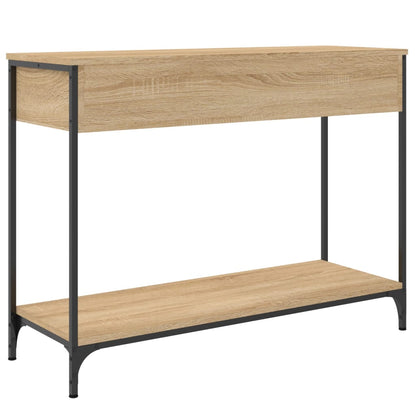 Wandtafel 00X34,5X75 Cm Bewerkt Hout Kleurig 100 x 34.5 x 75 cm Sonoma eiken