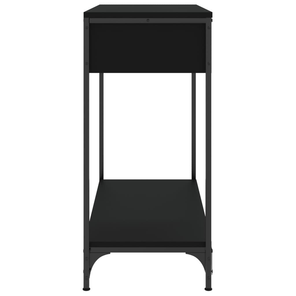 Wandtafel 75X34,5X75 Cm Bewerkt Hout Zwart
