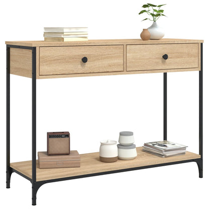 Wandtafel 00X34,5X75 Cm Bewerkt Hout Kleurig 1 100 x 34.5 x 75 cm Sonoma eiken