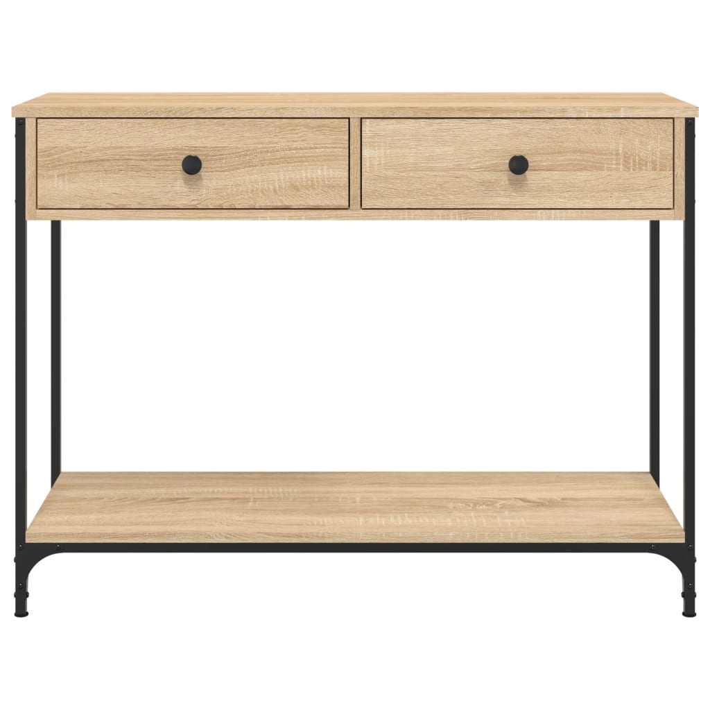 Wandtafel 00X34,5X75 Cm Bewerkt Hout Kleurig 1 100 x 34.5 x 75 cm Sonoma eiken